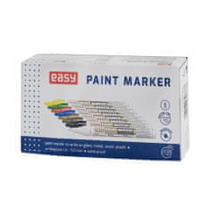 EASY PAINTMARKER Oljni marker z okroglo konico, bele barve, 10 kosov v pakiranju