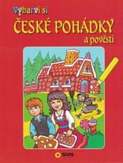 Colour in - Češke pravljice (rdeča)