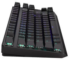 Endorfy gaming tipkovnica Thock TKL Wireless Black / RGB / black sw. / brezžična / mehanska / CZ/SK postavitev / črna