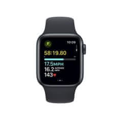 Apple Watch SE pametna ura, 40 mm, GPS, športni pašček M/L, Midnight