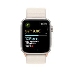 Apple Watch SE pametna ura, 44 mm, GPS, Loop pašček, Starlight