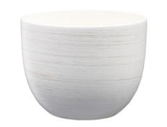 Prevleka za cvetlični lonec PURKY WHITE keramika mat d13x11cm