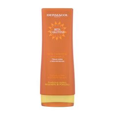 Dermacol Beta Carotene Body Milk losjon za telo z beta karotenom za podaljšanje zagorelega videza 200 ml unisex