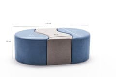 Atelier Del Sofa Pouffe