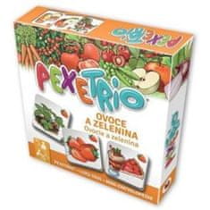 Pexetrio - Igra s sadjem in zelenjavo + knjiga