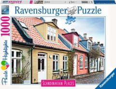 Ravensburger Puzzle Hiše v Aarhusu 1000 kosov