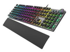 Genesis Gaming mehanska tipkovnica THOR 401/RGB/Kailh Brown/Wired USB/US layout/Black