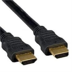 Gembird Kabel HDMI-HDMI, 1 m, 1.4, M/M, zaščiten, pozlačeni kontakti, črn