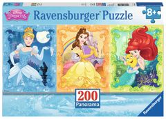 Ravensburger Panoramska sestavljanka Lepe Disneyjeve princese XXL 200 kosov