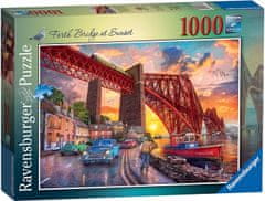 Ravensburger Puzzle - Forth Bridge ob sončnem zahodu 1000 kosov