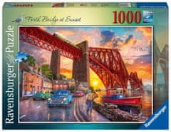 Ravensburger Puzzle - Forth Bridge ob sončnem zahodu 1000 kosov