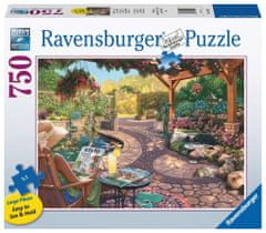 Ravensburger Puzzle Udobje v prijetnem vrtu XL 750 kosov