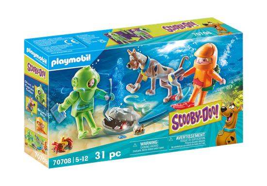 Playmobil PLAYMOBIL SCOOBY-DOO! 70708 Dogodivščine z duhom kapitana Cutlerja