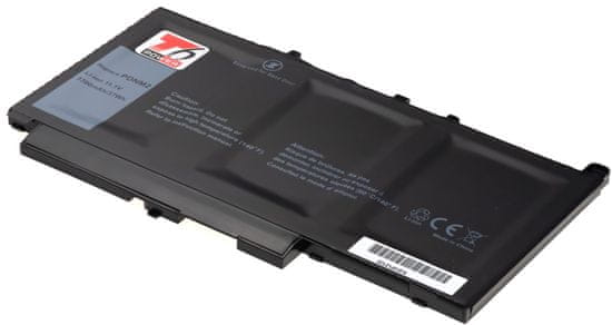 T6 power Baterija Dell Latitude E7270, Latitude E7470, 3300mAh, 37Wh, 3-celična, Li-pol