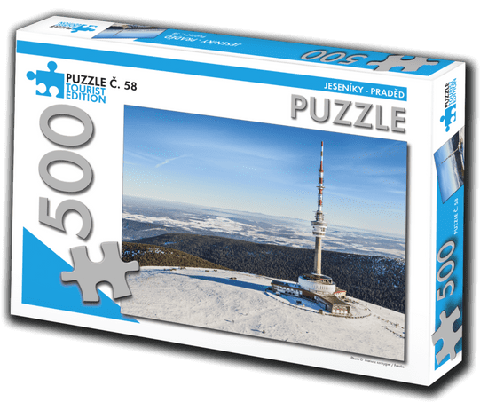 TOURIST EDITION Puzzle Jeseníky, Praděd 500 kosov (št. 58)