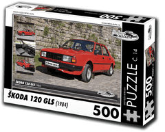RETRO-AUTA Puzzle št. 14 Škoda 120 GLS (1984) 500 kosov
