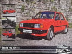 RETRO-AUTA Puzzle št. 14 Škoda 120 GLS (1984) 500 kosov