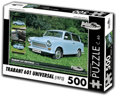 RETRO-AUTA Puzzle št. 46 Trabant 601 Universal (1975) 500 kosov