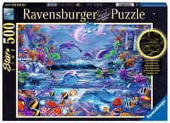 Ravensburger Magic Full Moon Illuminated Puzzle 500 kosov