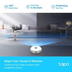 TP-Link Tapo RV30 Plus robotski sesalnik z mopom, avt. praznjenje