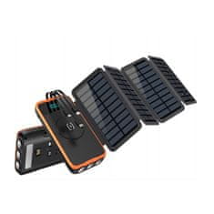 Wodasport - SOLARWINGS OUTDOOR ADVENTURE, T16P4, 16000 MAH, 4x SOLAR PANEL 1,2AH, Solarna banka energije