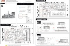 Metal Earth 3D kovinski model katedrale Notre-Dame (ICONX)