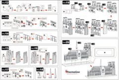 Metal Earth 3D kovinski model katedrale Notre-Dame (ICONX)