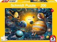 Schmidt Sončni sistem Puzzle 200 kosov