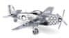 3D sestavljanka Letalo Mustang P-51