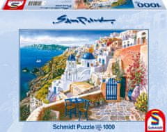 Schmidt Puzzle Pogled s Santorinija 1000 kosov