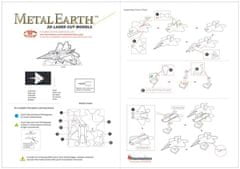 Metal Earth 3D sestavljanka F-22 Raptor bojno letalo