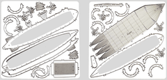 Metal Earth Kovinska Zemlja 3D sestavljanka: Graf Zeppelin