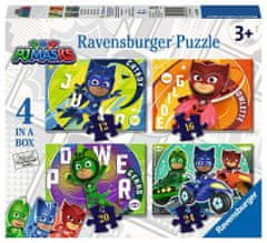 Ravensburger Pižama s sestavljanko: v akcijo 4v1 (12, 16, 20, 24 kosov)