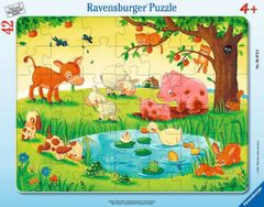 Ravensburger Živali v ribniku Puzzle 42 kosov