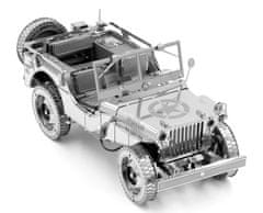 Metal Earth 3D sestavljanka Jeep Willys MB Overland (ICONX)