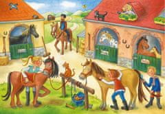 Ravensburger Puzzle - Veseli dan na kmetiji 2x12 kosov