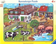 Ravensburger Puzzle Kmečke živali 33 kosov