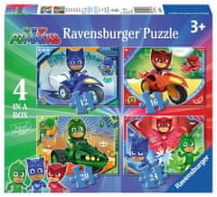 Ravensburger Puzzle pižama 4v1 (12, 16, 20, 24 kosov)