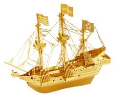 Metal Earth 3D sestavljanka Ladja Golden Hind (zlato)