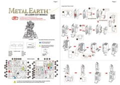 Metal Earth Kovinska Zemlja 3D sestavljanka: Transformerji Optimus Prime