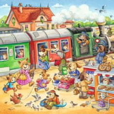 Ravensburger Puzzle Počitnice na deželi 3x49 kosov