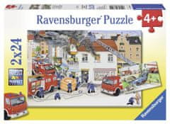 Ravensburger Gasilska sestavljanka 2x24 kosov