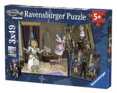 Ravensburger Puzzle Playmobil Kraljeva poroka 3x49 kosov