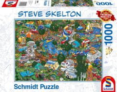 Schmidt Puzzle Počitek iz vsakdanjega življenja 1000 kosov