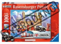 Ravensburger Puzzle London, Velika Britanija XXL 100 kosov