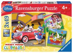 Mickey's Club Puzzle 3x49 kosov