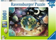 Ravensburger Puzzle Vesoljsko igrišče XXL 100 kosov