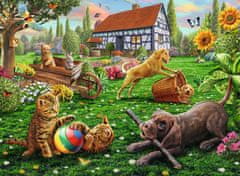 Ravensburger Puzzle Igrače na vrtu XXL 200 kosov