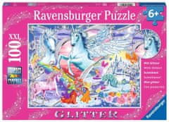 Ravensburger Glitter Puzzle Horse Dreaming XXL 100 kosov