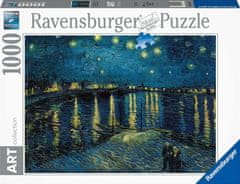 Ravensburger Puzzle Art Collection Zvezdnata noč nad Rono 1000 kosov